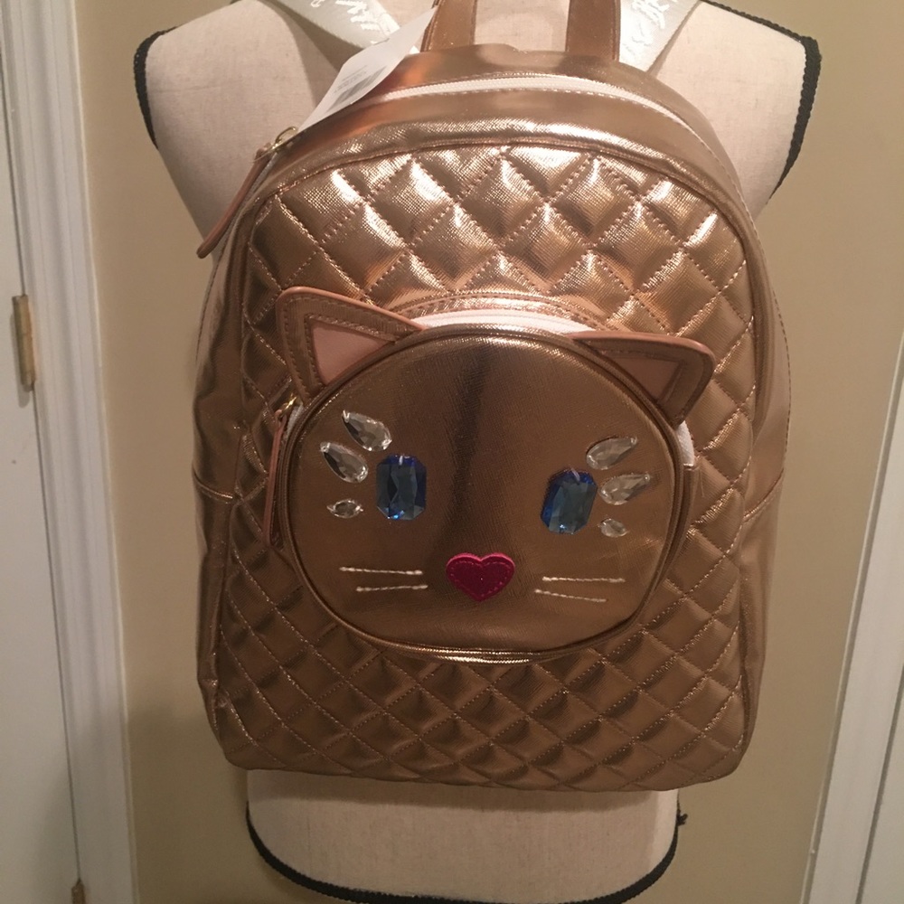 Luv Betsey by Betsey Johnson Rose Gold Backpack NWT!